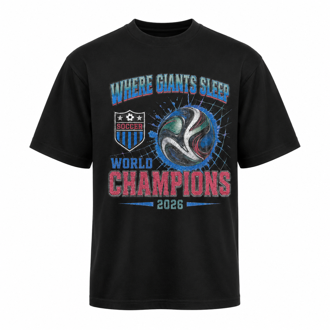 Where Giants Sleep World Champions Tee