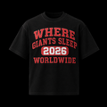 WORLDWIDE CROPPED TEE